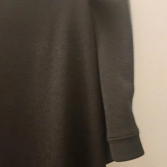zara puffer shoulder dress black - Picture 4 of 5